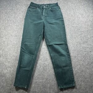 Vtg 80s 90s Gap Jeans Womens 10‎ (fits 27x28) Green High Rise Mom Distressed USA